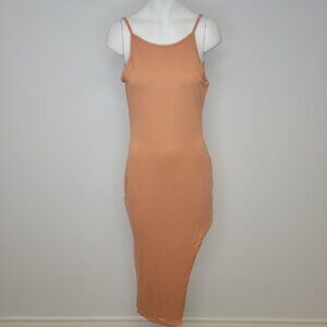 Fashion Nova High Leg Midi  Dress